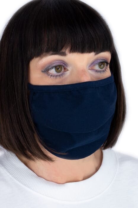 10er Pack Janmed Mund-Nasen-Maske/Community-Maske aus 100% Baumwolle