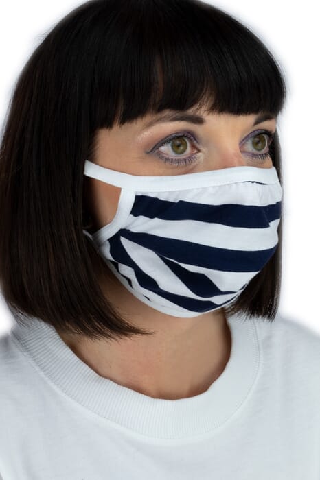 10er Pack Janmed Mund-Nasen-Maske/Community-Maske aus 100% Baumwolle