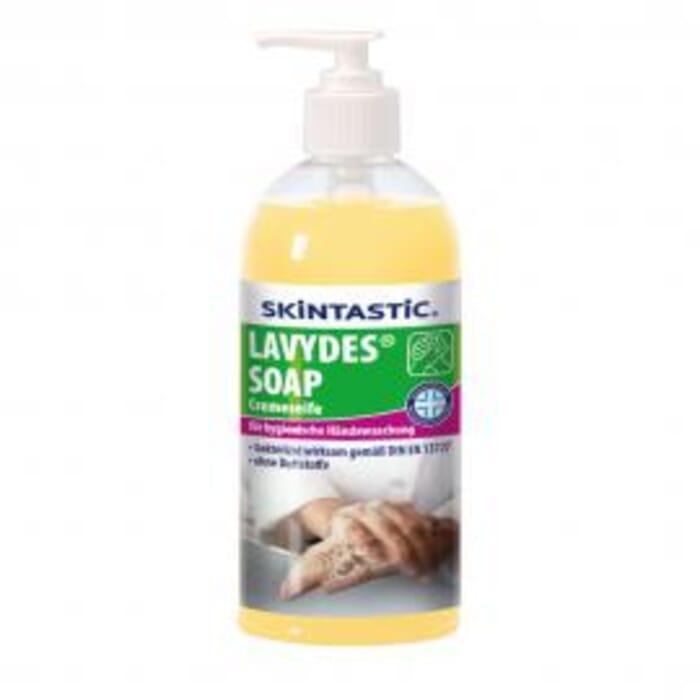 skintastic® LAVYDES® SOAP Cremeseife 500ml Pumpflasche