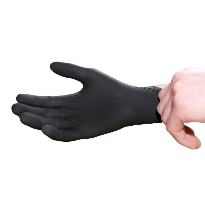 Medi-Inn®-Nitril-Untersuchungs- & Schutzhandschuhe Black Plus